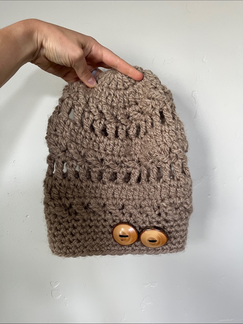 Handmade Tan Women’s Beanie